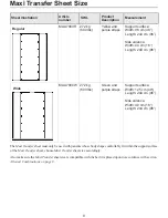 Preview for 9 page of Arjohuntleigh Maxi Transfer Sheet Instructions For Use Manual