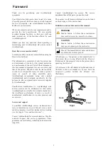 Preview for 5 page of Arjohuntleigh Minstrel Instructions For Use Manual