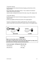 Preview for 34 page of Arjohuntleigh Minuet 2 160 Instructions For Use Manual