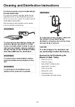 Предварительный просмотр 24 страницы Arjohuntleigh Miranti Instructions For Use Manual