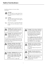 Preview for 5 page of Arjohuntleigh Sara Plus Instructions For Use Manual