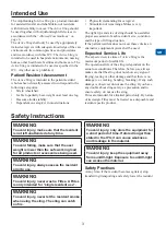 Preview for 3 page of Arjohuntleigh Sara Stedy Instructions For Use Manual