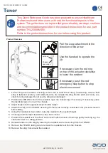 Preview for 1 page of Arjohuntleigh Tenor Quick Reference Manual