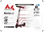 Preview for 32 page of Ark-One E-RIDE 11 User Manual