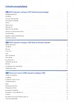 Preview for 2 page of ARKA Aquatics myAQUA 1900 Operation Instructions Manual