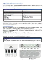 Preview for 4 page of ARKA Aquatics myAQUA 1900 Operation Instructions Manual