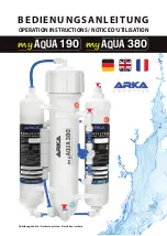 ARKA myAQUA 190 Operation Instructions Manual preview