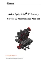 Preview for 3 page of Arkal Spin Klin Service Maintenance Manual