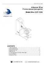 Arkiplot DCP-100B Manual preview