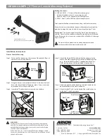 Arkon CM084-2-AMPS Instalation Instructions предпросмотр