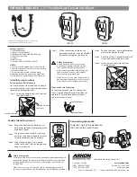 Предварительный просмотр 1 страницы Arkon CM925-S User Manual