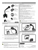 Preview for 1 page of Arkon GN033-SBH Quick Start Manual