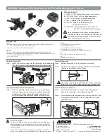 Preview for 1 page of Arkon GPS129 Manual