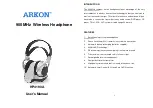 Arkon HP4190A User Manual preview