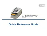 Arkray AUTION ELEVEN AE-4022 Quick Reference Manual предпросмотр