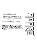 Preview for 61 page of Arkray GLUCOCARD 01-mini User Instruction Manual