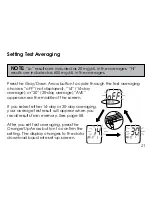 Предварительный просмотр 21 страницы Arkray Glucocard X-Meter User Instruction Manual