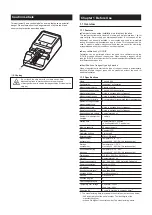 Preview for 2 page of Arkray Lab 004 Operating Instructions Manual