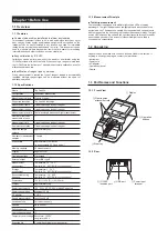 Preview for 2 page of Arkray Lab 004 Operating Manual