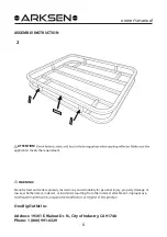 Preview for 6 page of ARKSEN 002-AU-RV26 Owner'S Manual