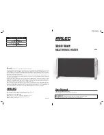 Arlec MTH8 User Manual preview