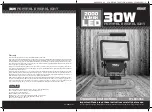 Preview for 1 page of Arlec WLED3050 Operating Instructions