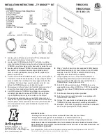 Arlington TVBR2505K Installation Instructions preview