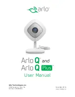 Arlo Technologies, Inc Arlo Q User Manual preview