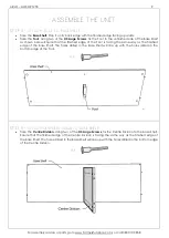 Preview for 9 page of Arlo 2 Door TV Cabinet Instruction Manual