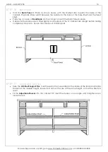 Preview for 13 page of Arlo 2 Door TV Cabinet Instruction Manual