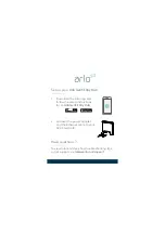 Предварительный просмотр 1 страницы Arlo Gen 5 Quick Start Manual