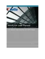 Arlotto ANVR204 User Manual preview