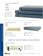 Preview for 1 page of Arm Electronics BQ42 Features