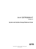 ARM DSTREAM-HT Reference Manual preview