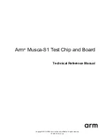 ARM Musca-S1 Technical Reference Manual предпросмотр