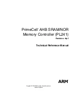 ARM PrimeCell PL241 Technical Reference Manual preview