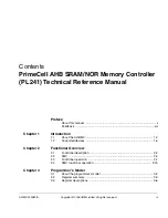 Preview for 3 page of ARM PrimeCell PL241 Technical Reference Manual