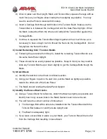 Preview for 16 page of ARMA EC131 Quick Start Manual