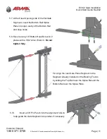 Preview for 11 page of ARMA EC142 Installation Manual