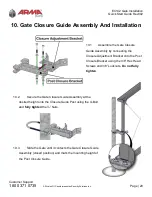 Предварительный просмотр 20 страницы ARMA EC142 Installation Manual