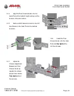 Предварительный просмотр 21 страницы ARMA EC142 Installation Manual