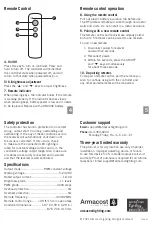 Preview for 2 page of Armacost Lighting 513115 Quick Manual