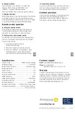 Preview for 2 page of Armacost Lighting 723421 Quick Start Manual