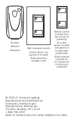 Предварительный просмотр 18 страницы Armacost Lighting 940004 Installation Manual