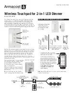 Preview for 1 page of Armacost Lighting DIM14REM Instructions