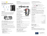 Preview for 1 page of Armacost Lighting ProLine 13421 Manual