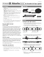 Armacost Lighting RibbonFlex Home 421502 Quick Start Manual preview