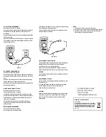 Предварительный просмотр 2 страницы Armada Pro30 Operating Manual