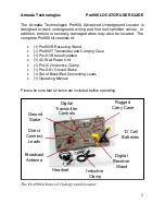 Preview for 2 page of Armada Pro900 User Manual