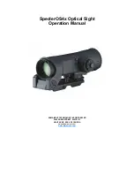 ARMAMENT SpecterOS4x Optical Sight Operation Manual preview